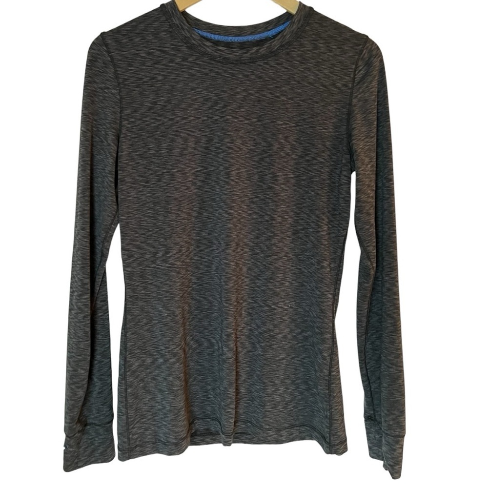 Cuddl Duds Crew Neck Long Sleeve Top, Medium